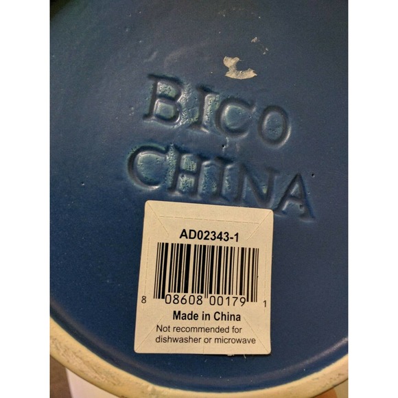 Vintage Bico Happy Holidays 3D SANTA Cookie Jar - Picture 5 of 8